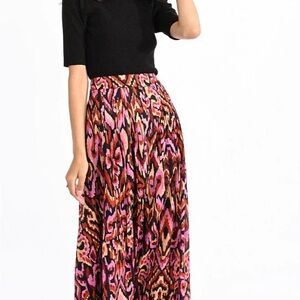 Molly Bracken Camel Gaia Maxi Skirt